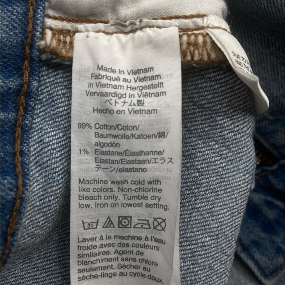 Madewell The‎ Petite Perfect Vintage Crop Jean in Rosabelle Wash 25P - Picture 5 of 8